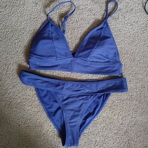 Dark Purple Cabana del Sol Swimsuit